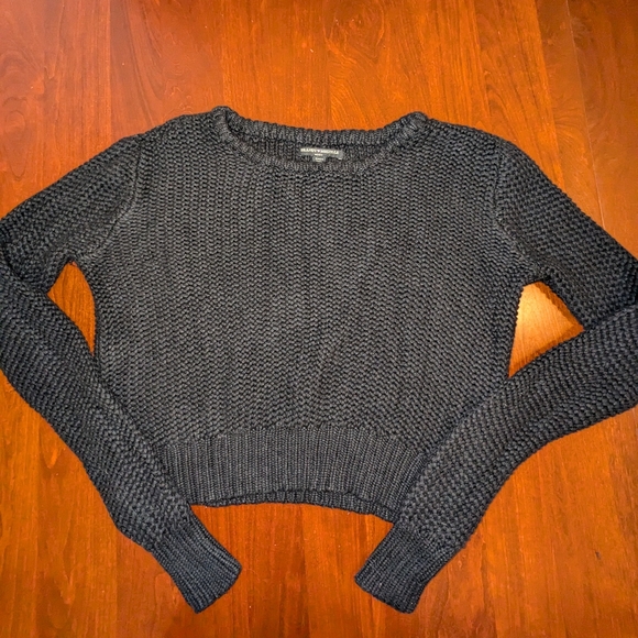 Brandy Melville cropped black sweater, one size - Picture 4 of 9